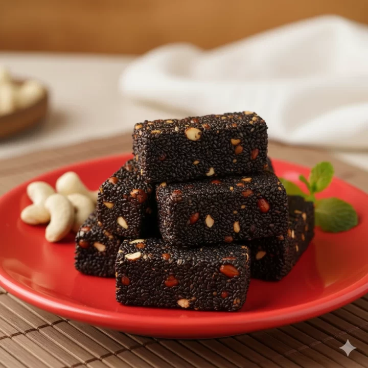 Ellu Mittai – Crunchy & Healthy Sesame Jaggery Sweet | Traditional Indian Snack 160g